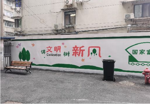 三江社区墙绘